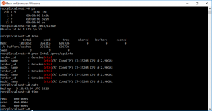 PASSO 9 - BASH DISPONIVEL