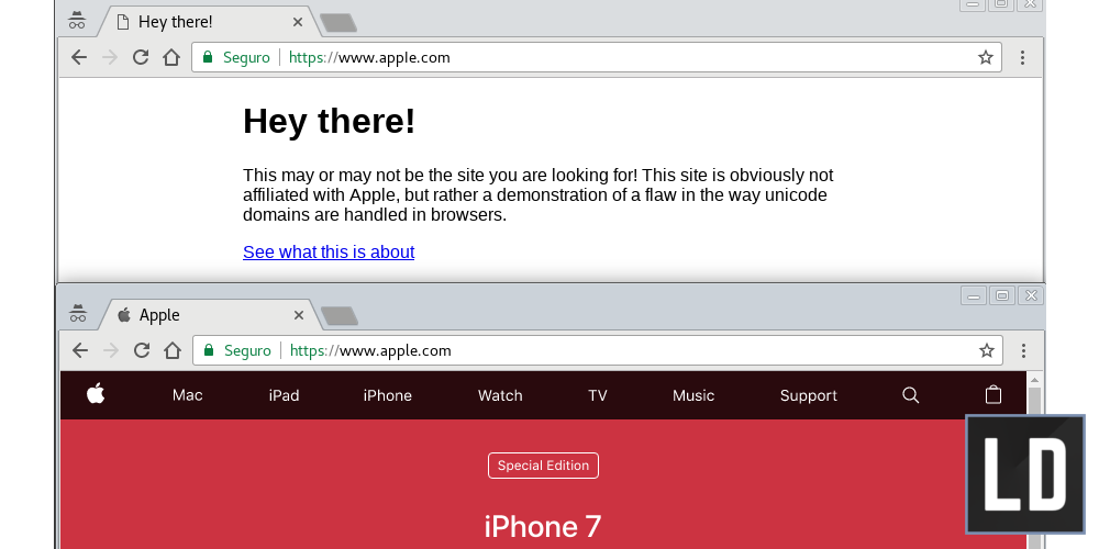 Phishing-Unicode-Domains