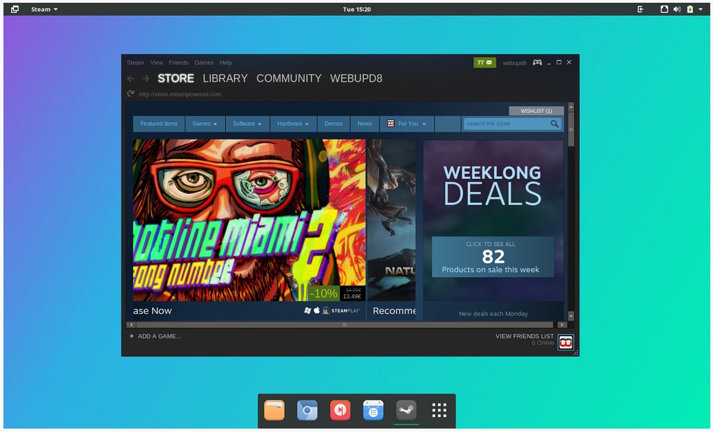 Ozon OS – distribuição Linux voltada para gamers