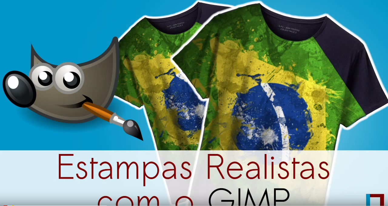Vídeos Linux – Estampas Realistas com o Gimp