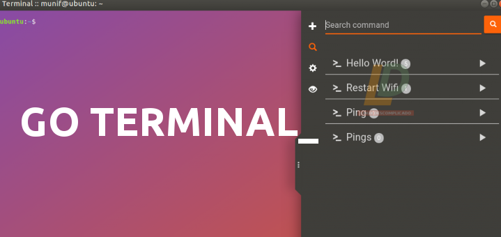 Go Terminal – nova proposta para emuladores de terminal para Linux