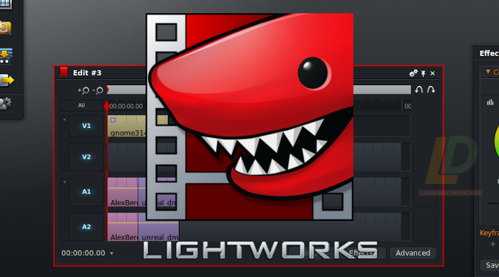 Introdução ao editor de vídeos Lightworks