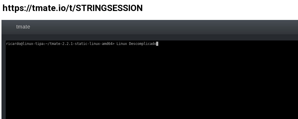 tmate-web-linuxdescomplicado