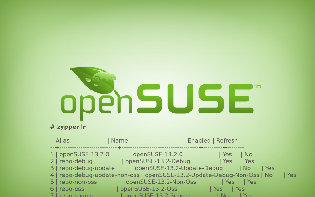 zypper-OpenSUSE
