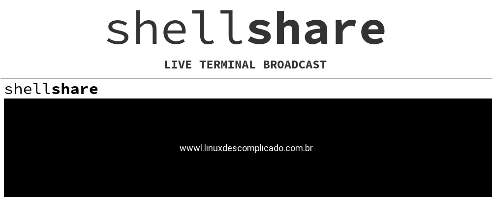 shellshare-linuxdescomplicado